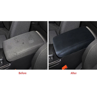 Microfiber Leather Armrest Box Pad Cover for Honda Civic Sedan (2022-2023)