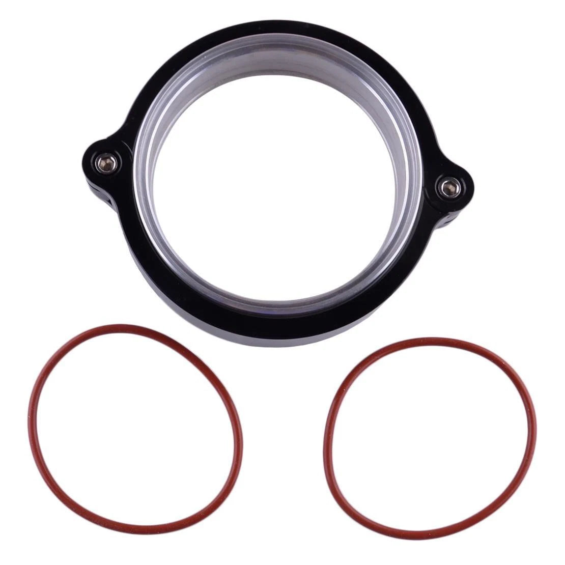 4" V Band Clamp Flange for Exhaust Downpipe Intake Intercooler Pipe (N/A)
