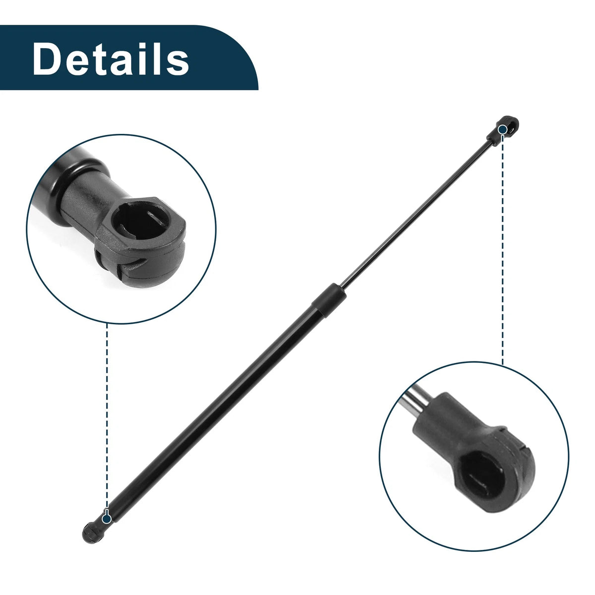 Rear Window Lift Supports for Toyota Land Cruiser Prado (2003-2009)