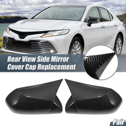 Rearview Mirror Cover Overlay Carbon Fiber for Toyota Camry (2018-2020)