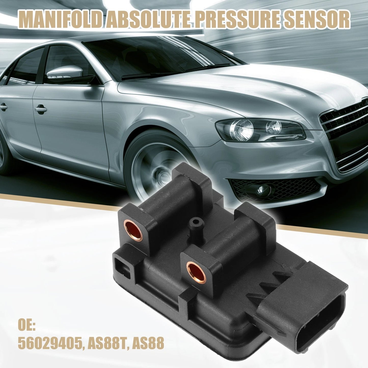 Manifold Absolute Pressure Sensor for Jeep Dodge (Fits 2000-2006)