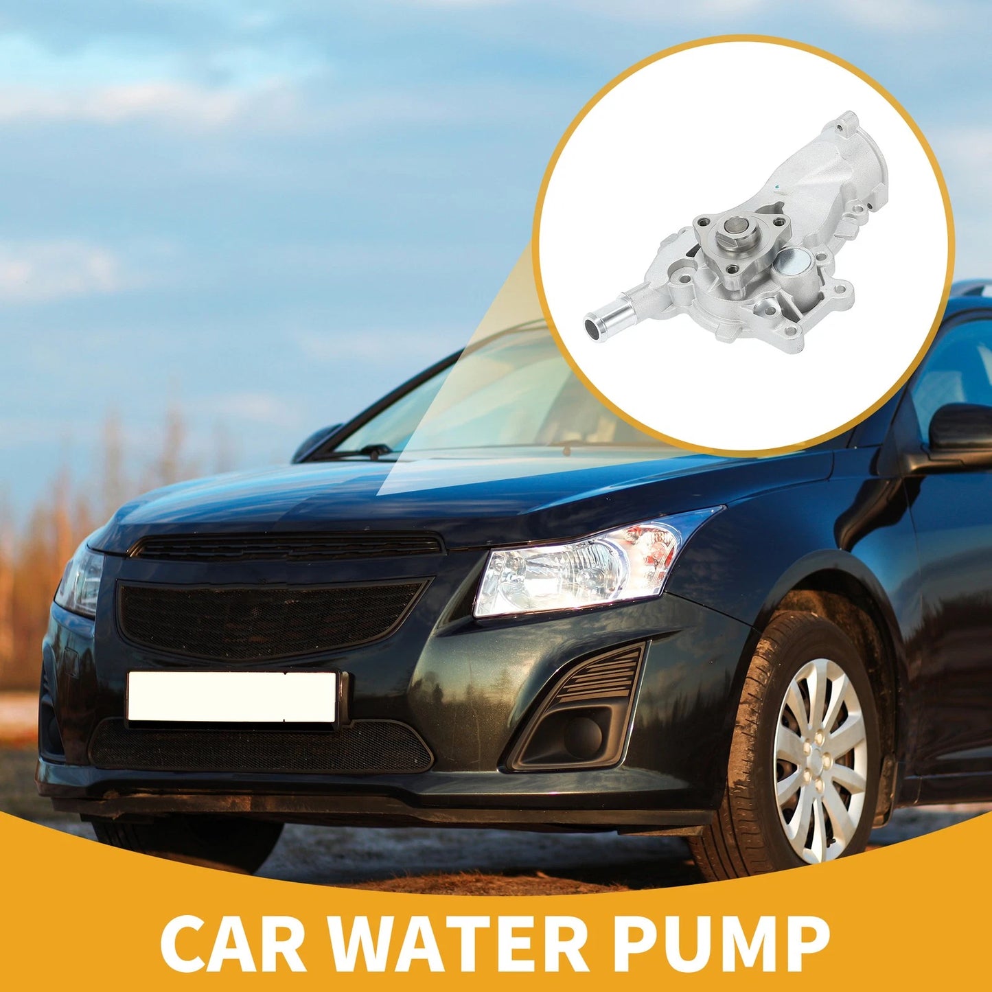 Water Pump Buick Encore 2013-2021 for Cruze 2011-2016 (2013-2021,2011-2016)