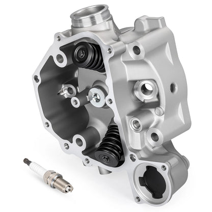 Cylinder Head w/Spark Plug for Honda Foreman TRX500 Rancher TRX420 (2005–2012)