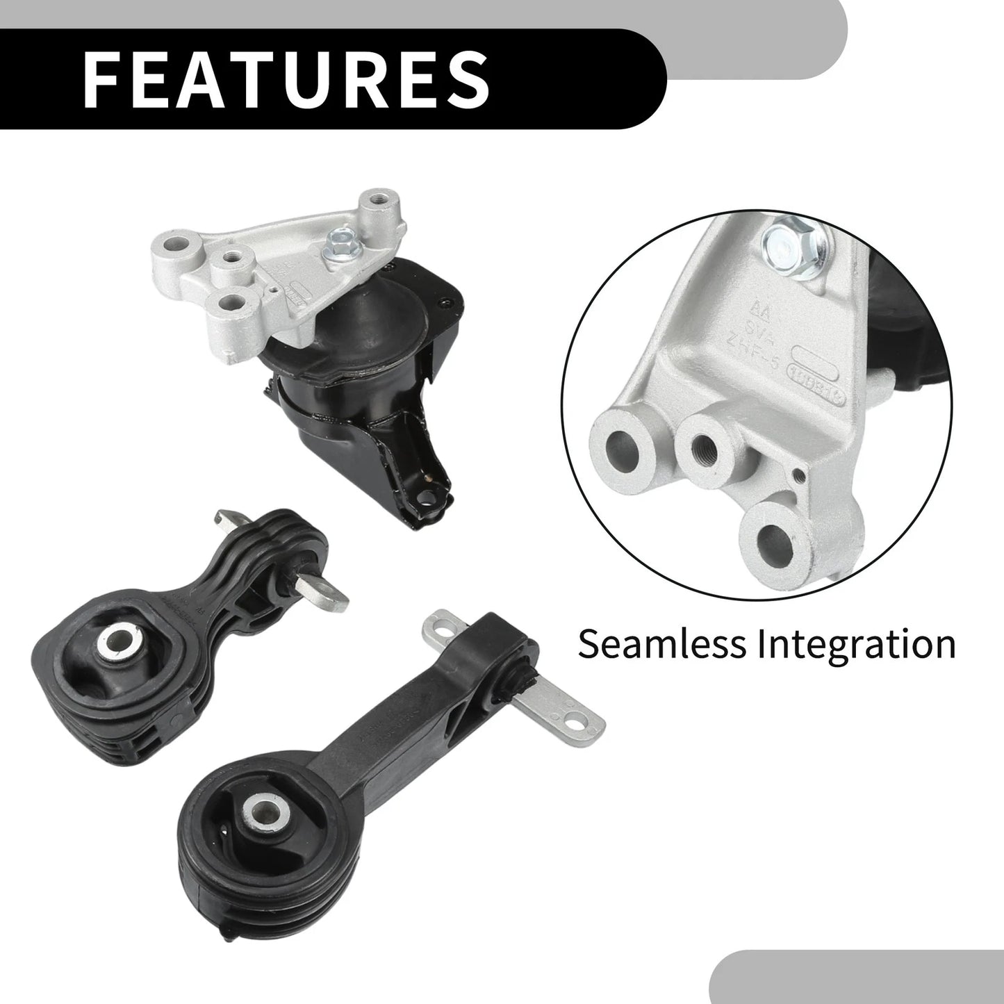 Engine Motor Mount 1 Set for Honda Civic 2006-2010