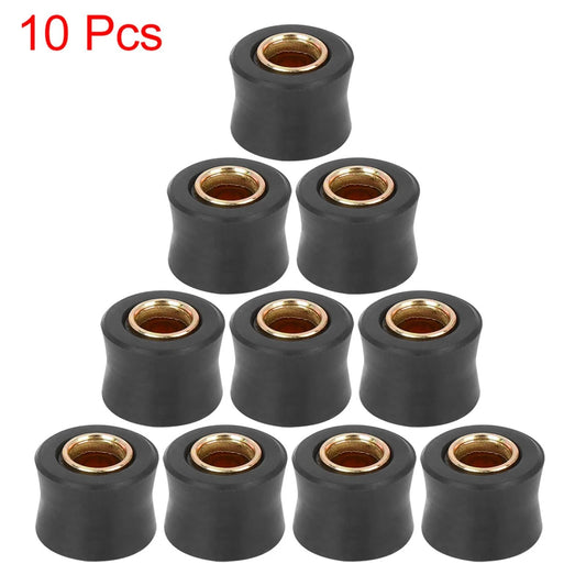 10pcs Rear Shock Absorber Cushion Rubber Ring Bushing for Universal Motorbike