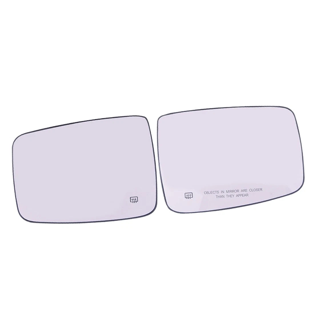 Heated Side Mirror Glass for Dodge Ram 1500 2500 (2009-2019) - 1 Pair