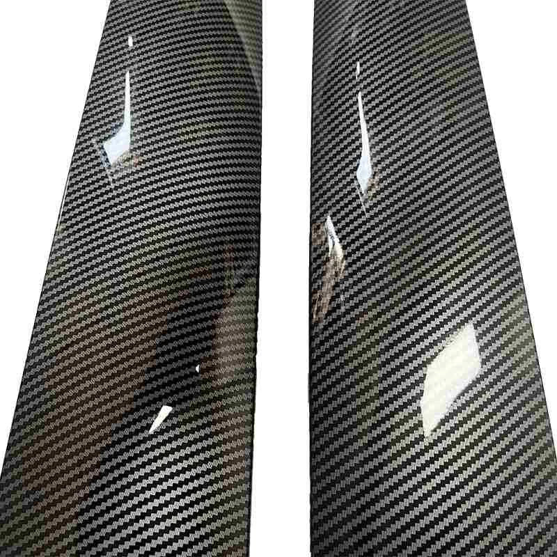 Carbon Look A Pillar Panel Replace for Mini Cooper R55 R56 R57