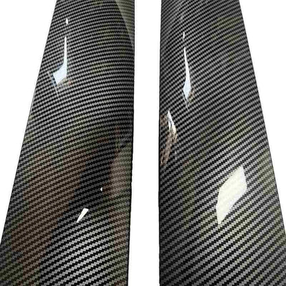 Carbon Look A Pillar Panel Replace for Mini Cooper R55 R56 R57