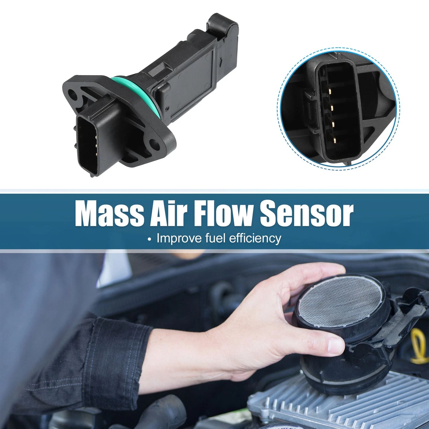 Mass Air Flow Sensor Replacement for Nissan Maxima (2002 - 2003)
