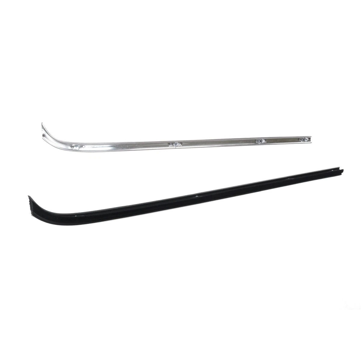 Front Door Glass Weatherstrip for Toyota Land Cruiser BJ42 FJ45 HJ47 1980-1984
