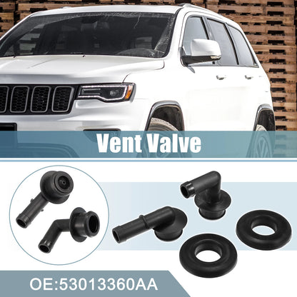 PCV CCV Vent Valve Elbows Set with Grommets for Jeep Grand Cherokee (1999-2004)