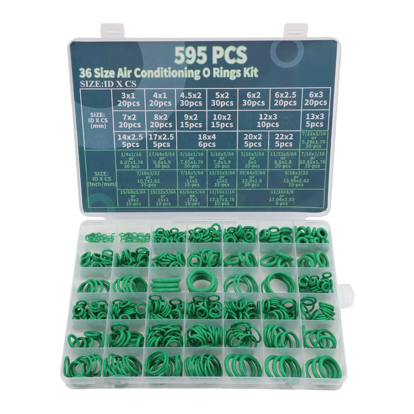 O Ring Set / 595pcs / Air Conditioning for Automotive