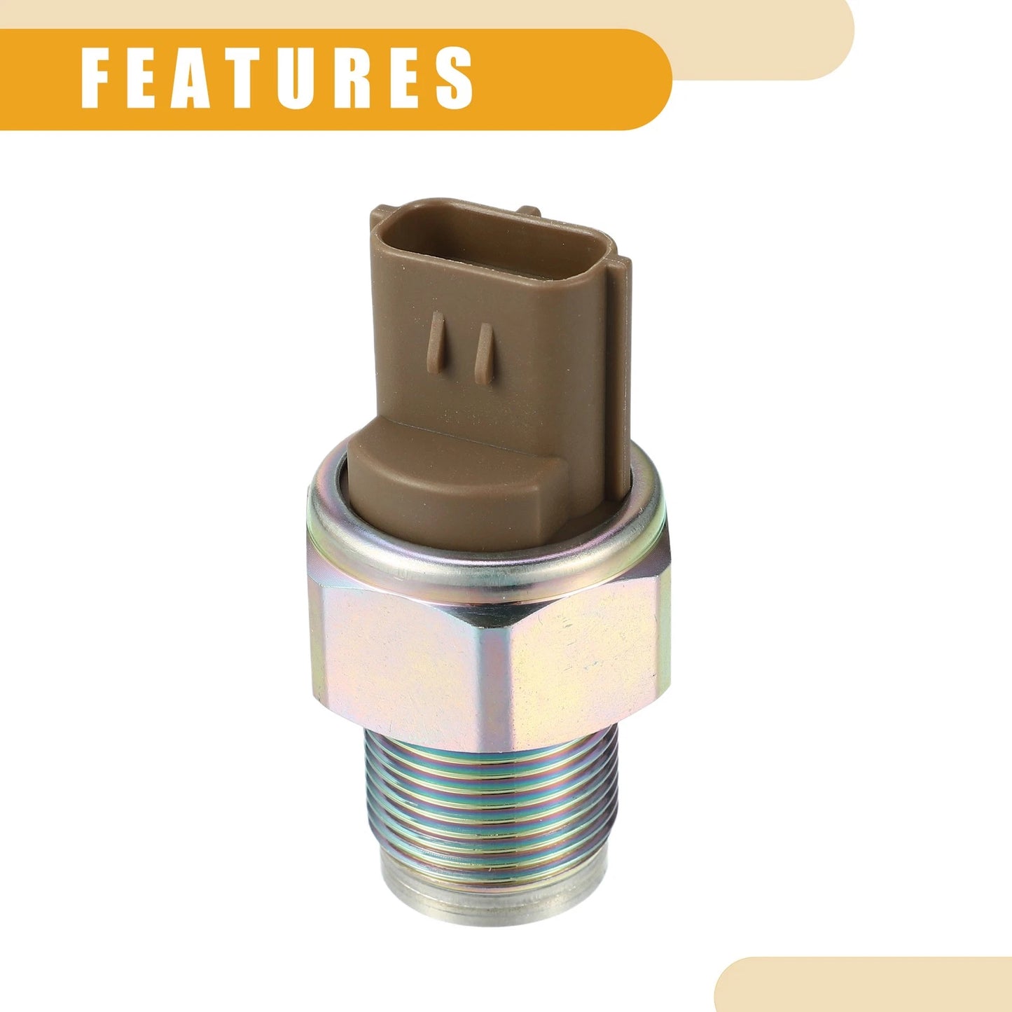 Car Fuel Rail Pressure Sensor No.8981197900 for Isuzu NPR (2005-2007)