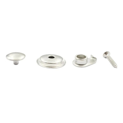 Marine Grade 316 Stainless Steel Snap Fastener Kit for Boat Canvas Covers