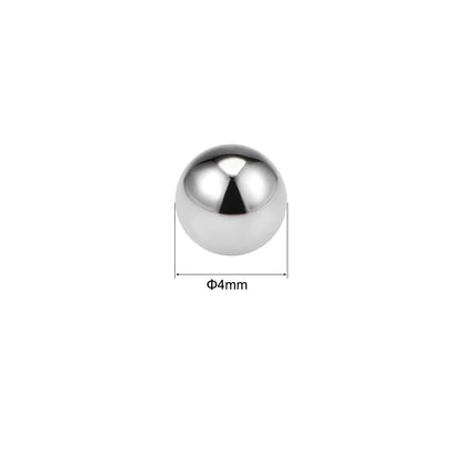 Precision Balls / 4mm 50pcs / Solid Chrome Steel G10 for Bearing Keychain Wheel