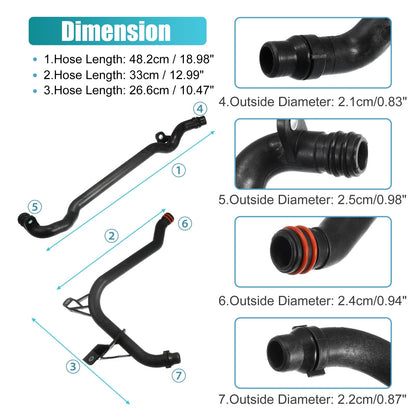 Coolant Pipe for BMW E46 E39 (2000-2006) - Water Engine Heater Inlet