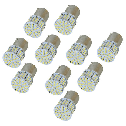 10 x 1156 BA15S P21 LED White Brake/Turn/Tail/Reverse Light Bulbs for Car