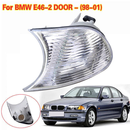 Corner Turn Signal Light Cover for BMW 3 Series E46 Coupe 1998-2001 Left