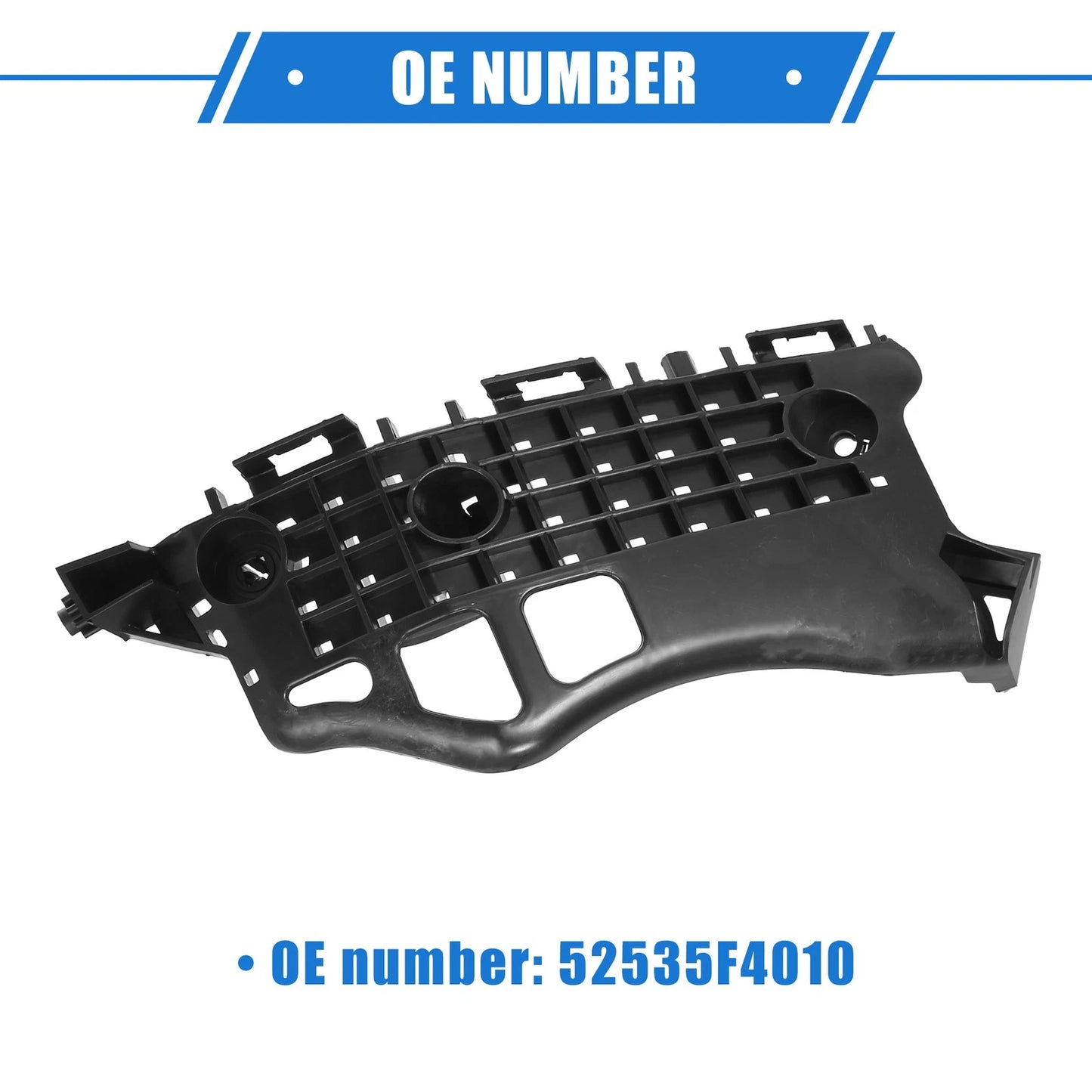 Bumper Mounting Bracket for Toyota C-HR 2018-2022 Black