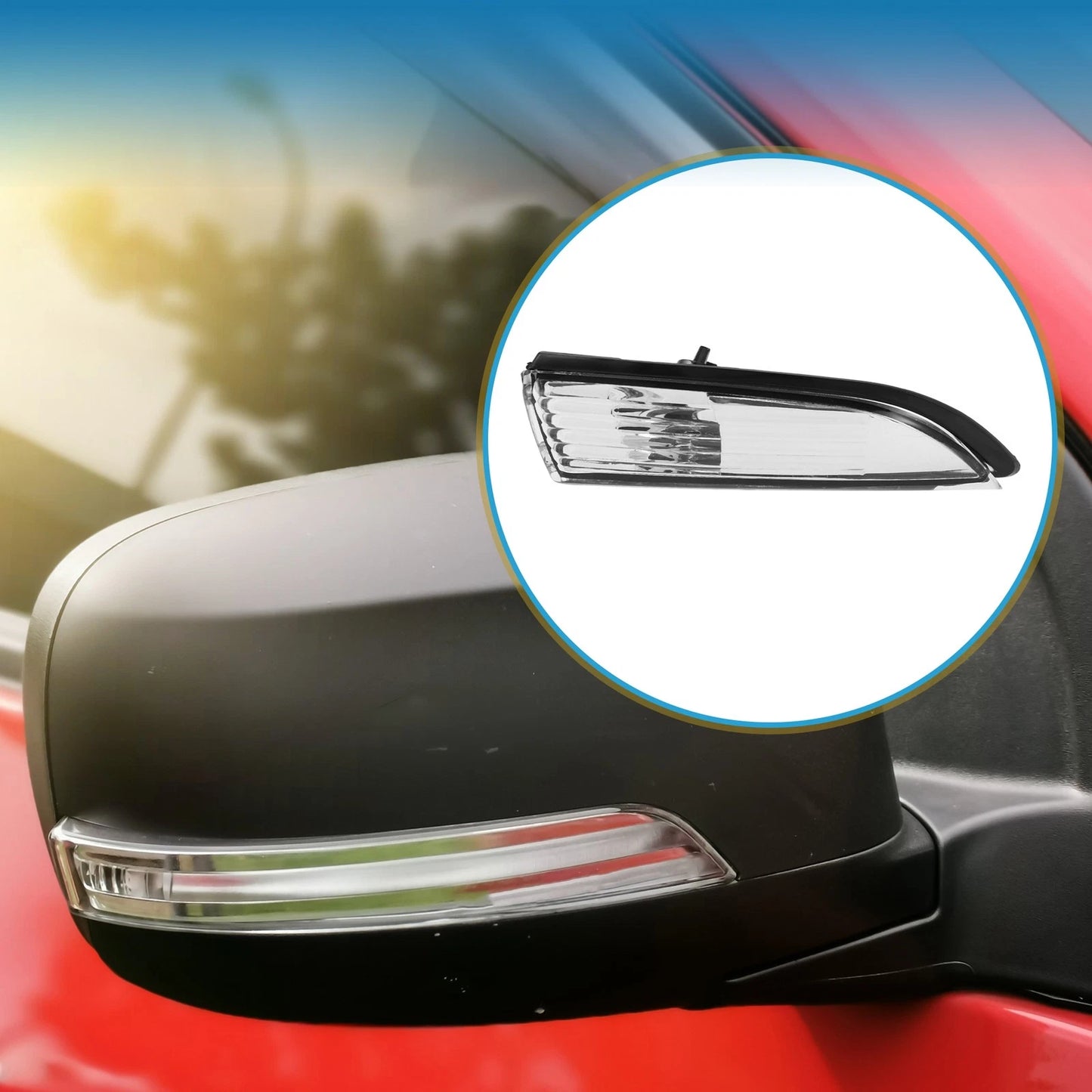 Right LED Turn Signal Light for Ford Fiesta (2011-2019)
