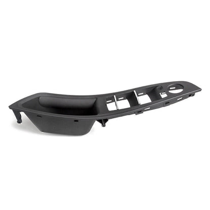 Black Front Inner Door Handle Trim Cover for BMW 5 Series (2010-2017)