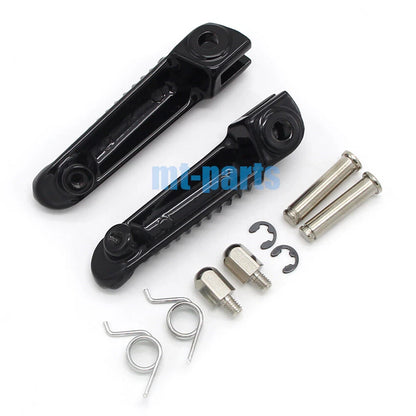 Black Front Footrest Pegs for Yamaha YZF R6R (2005-2011)
