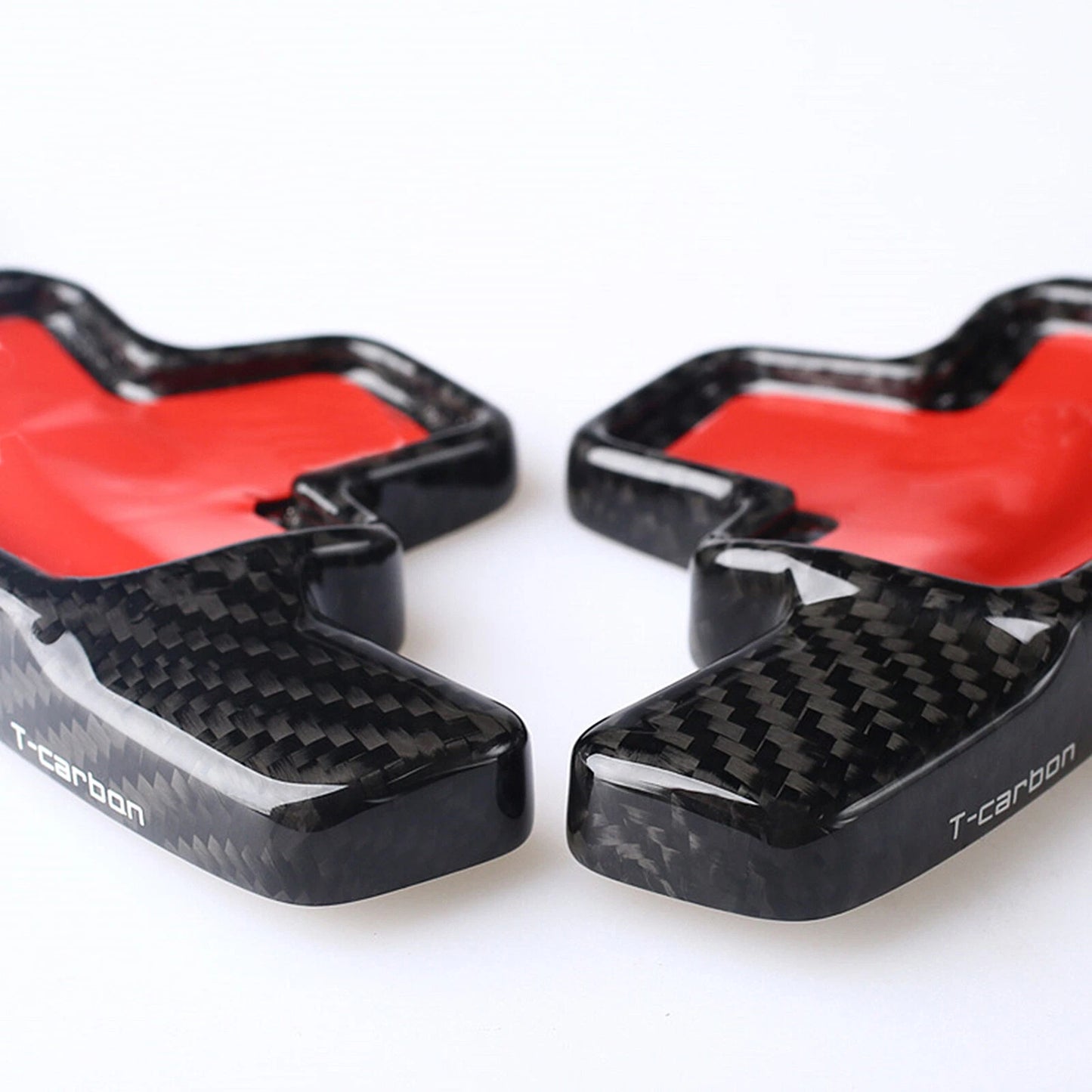 2 x Carbon Fiber Shift Paddle Extensions for Benz GLA GLK CLA (2014)