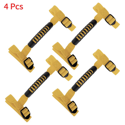 Roll Bar Grab Handles for Jeep Wrangler 1987-2021 - Yellow 2 x Handles