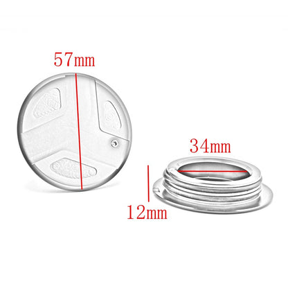 Frame Hole Cover Cap Plug for BMW R1200GS LC ADV (2013-2021) R1250GS (2018-2021) Red