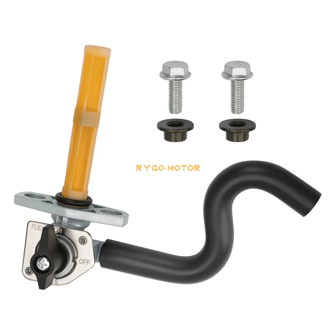 Fuel Valve Petcock Assy w/ Tube 2 x for Honda Sportrax TRX450R (2004-2007)
