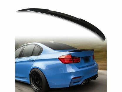 4D Carbon Fiber Look ABS Boot Spoiler for BMW F30 F80 M3 (2012-2019)