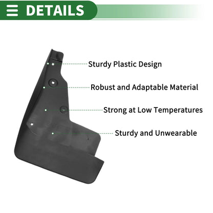 Mud Flaps Splash Guards for Lexus LX570 (2016-2022)