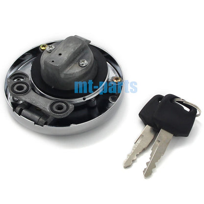 Fuel Gas Tank Cap Cover Keys for Kawasaki VN1500 Vulcan 1500 Drifter (1999-2000)