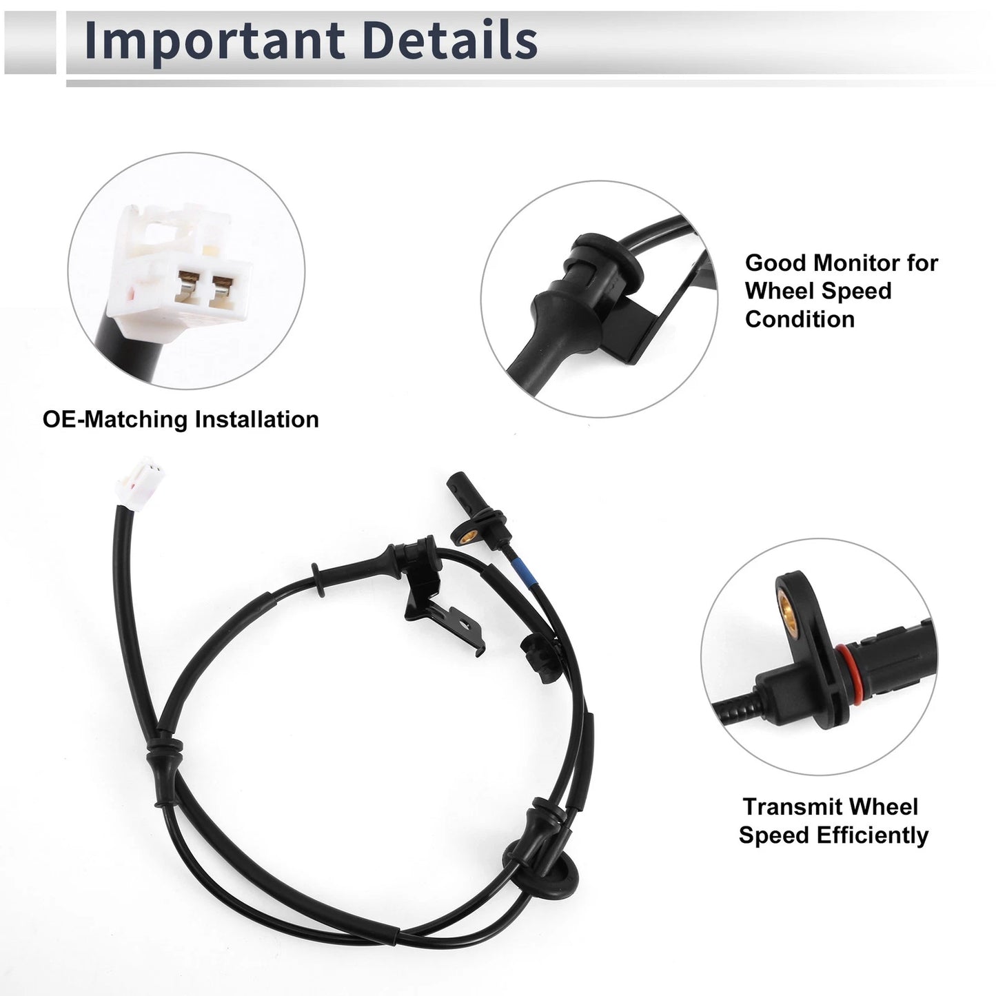 ABS Wheel Speed Sensor for Hyundai Veloster (2012-2015)