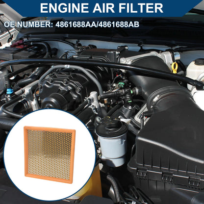 Car Engine Air Filter for Jeep Grand Cherokee 3.0L (2014-2019) 1 x Pcs