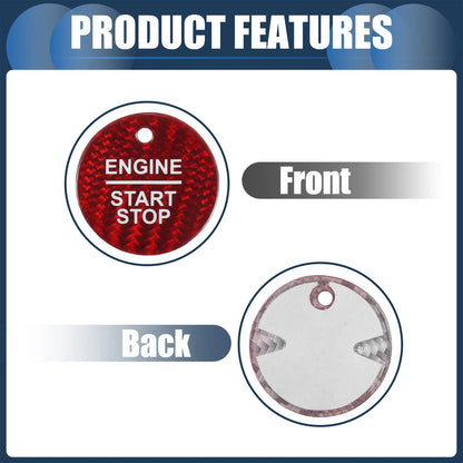 Engine Start Stop Button Cover for Ford (2015-2023)