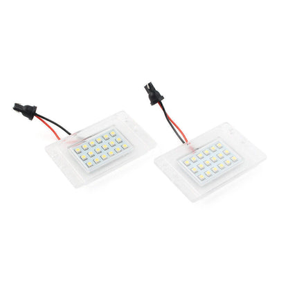 2 x 18 LED License Plate Lights for Volvo 855, V70, V70 XC (1993-2000)
