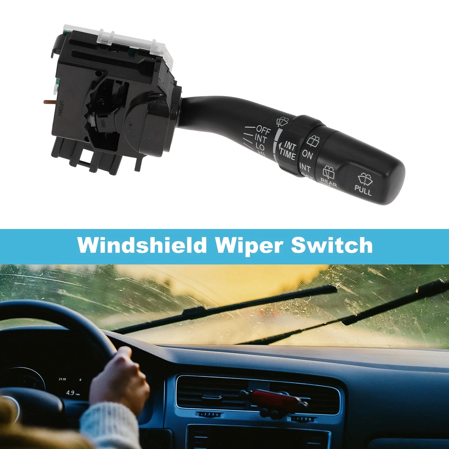 Windshield Wiper Control Switch for Toyota Sequoia (2002–2004)