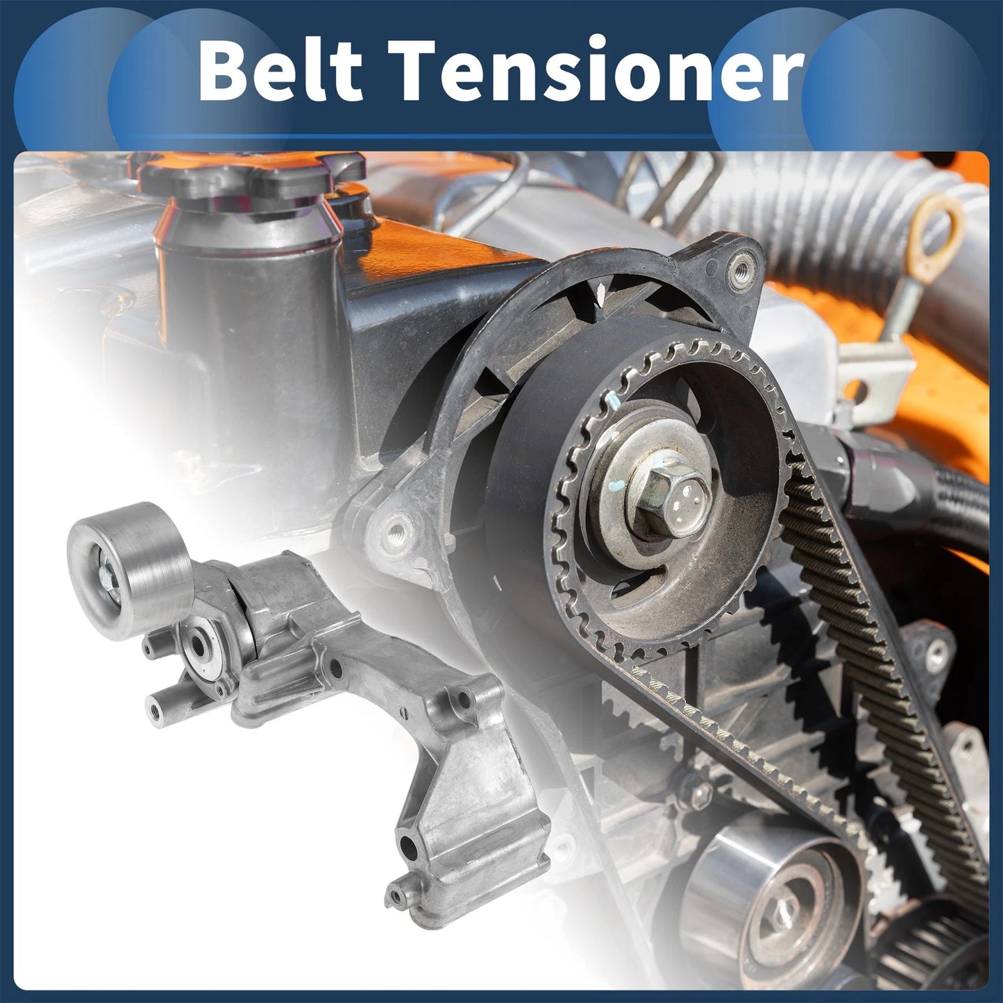 Belt Tensioner for Toyota Land Cruiser 2007-2015 - Metal 1 x Unit