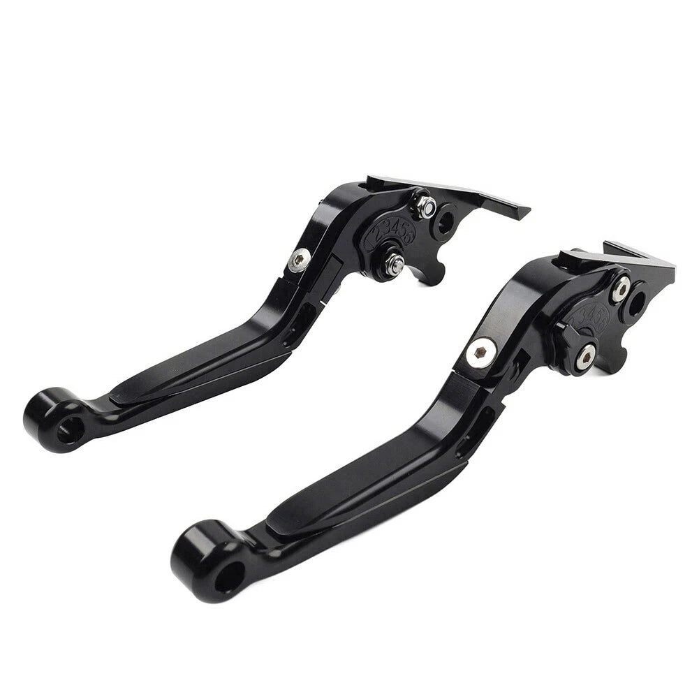 Black CNC Extendable Brake Clutch Levers for BMW S1000XR (2015-2021)