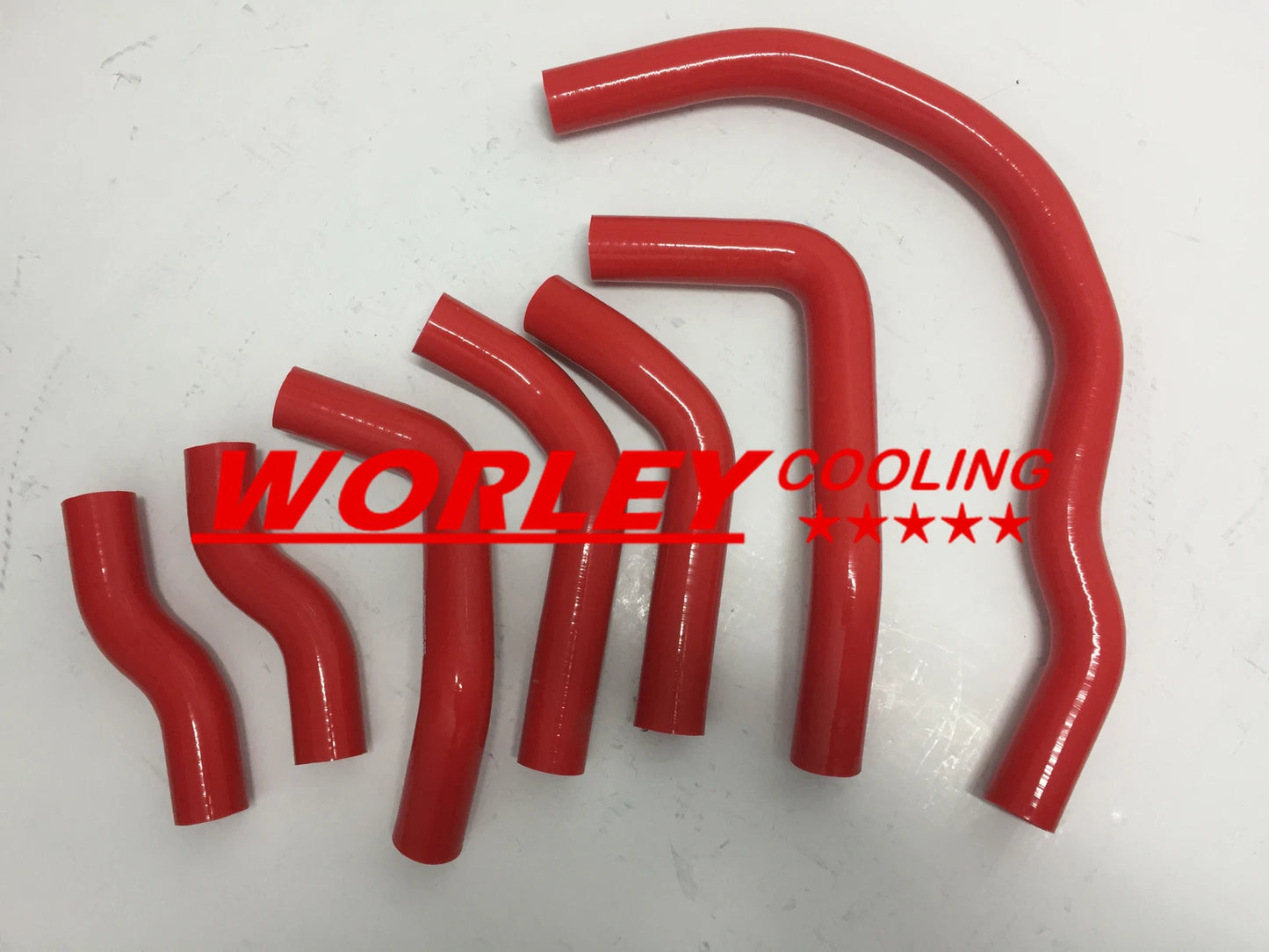 Silicone Radiator Hose for Toyota MR2 SW20 3SGTE Turbo (1993-1999) RED