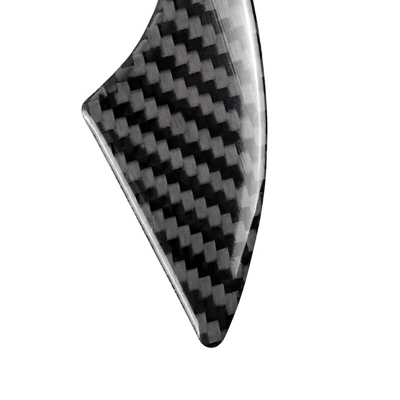 Real Carbon Fiber Outer Door Handle Sticker Cover Trim Fit For Porsche Macan