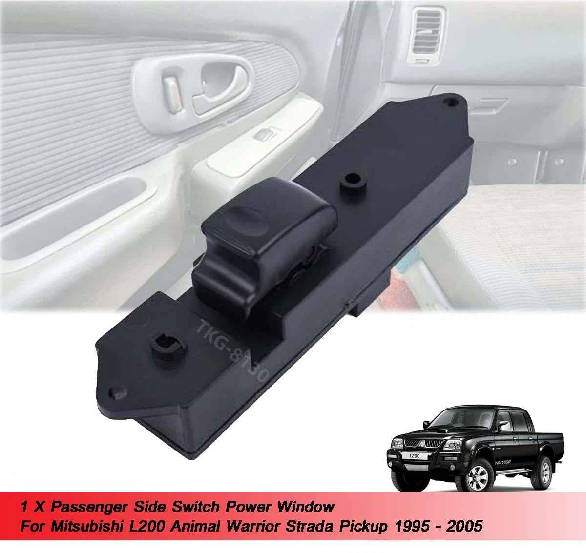 1 x Power Window Switch for Mitsubishi L200 Ute(1995-2005)