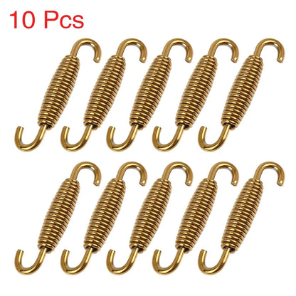 10pcs 60mm Exhaust Pipe Stainless Steel Swivel Spring for Motorcycle