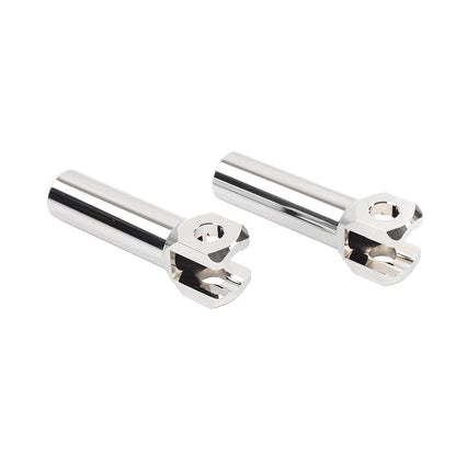 2.75" Passenger Foot Pegs Support Mount Clevis Kit for Harley Softail (2000-2023)