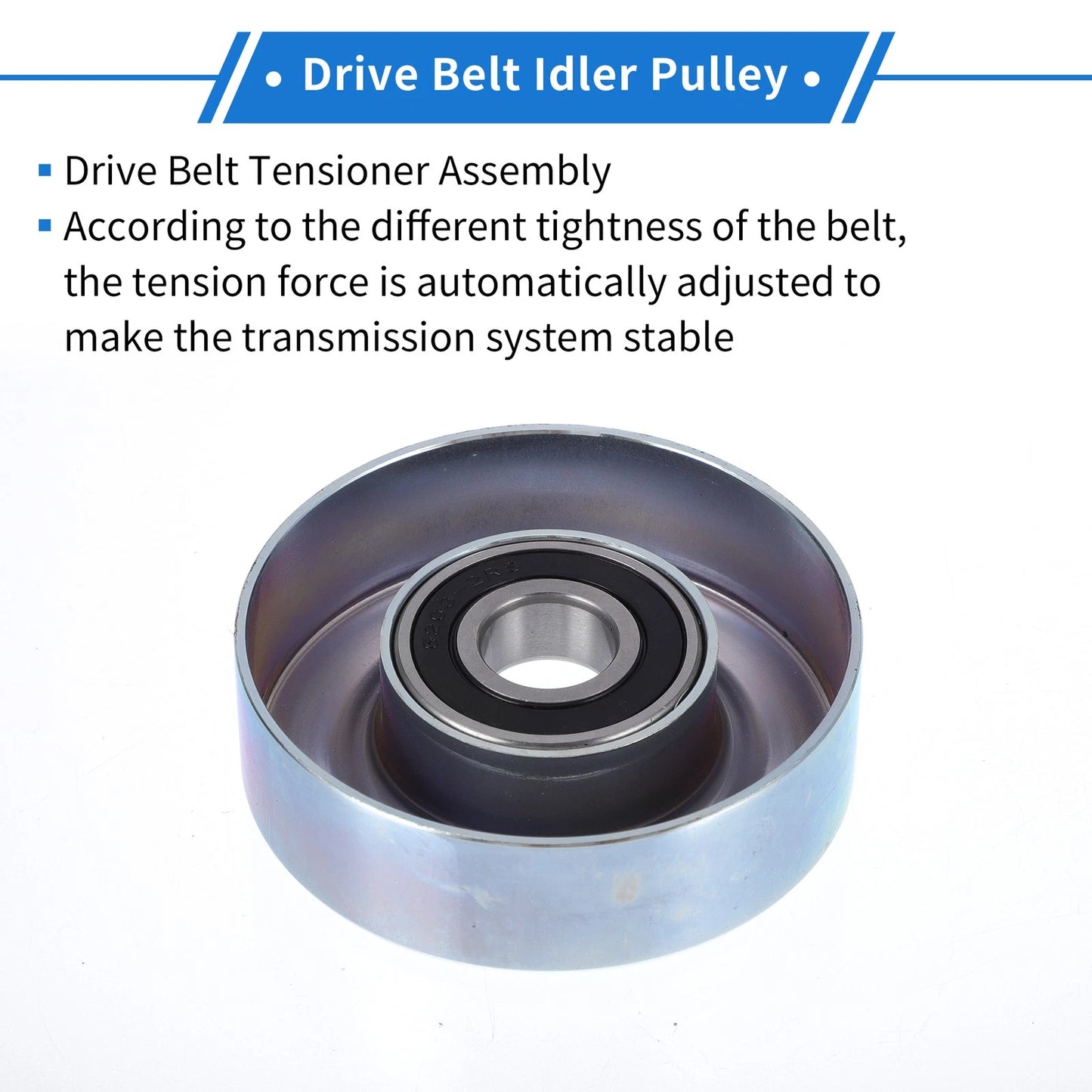 Drive Belt Idler Pulley for Honda Fit (2007-2008) - 1 Pc