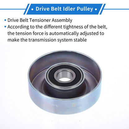 Drive Belt Idler Pulley for Honda Fit (2007-2008) - 1 Pc