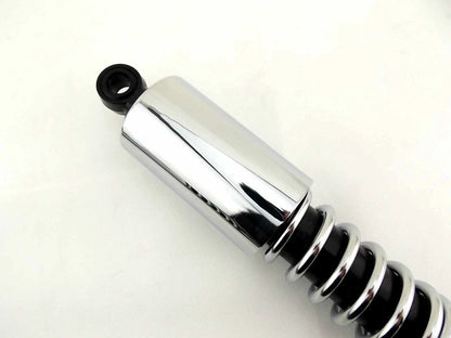 335mm JBS Black/Chrome Rear Shock Absorbers for Honda CN250 Spazio