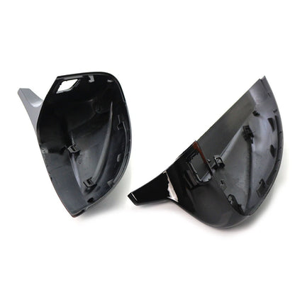 Black Side Mirror Covers w/ Lane Assist for Audi A3/S3/RS3 (2014-2020)