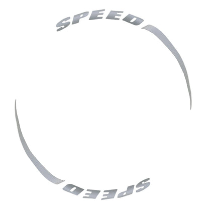 8 x Speed+Blade Reflective Letter Decals for 15"-22" Tires